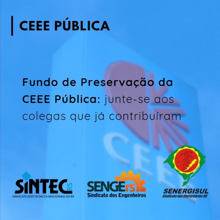 Contribua Com O Fundo De Preservação Da CEEE Pública