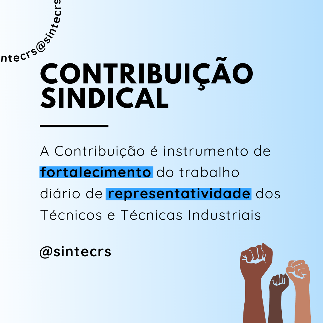 CONTRIBUIÇÃO SINDICAL