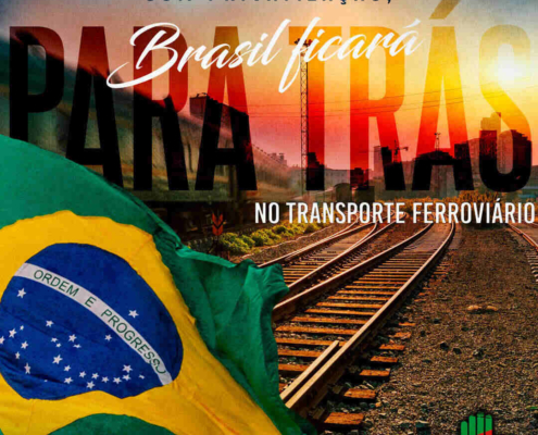 Com privatização, Brasil ficará para trás no transporte ferroviário