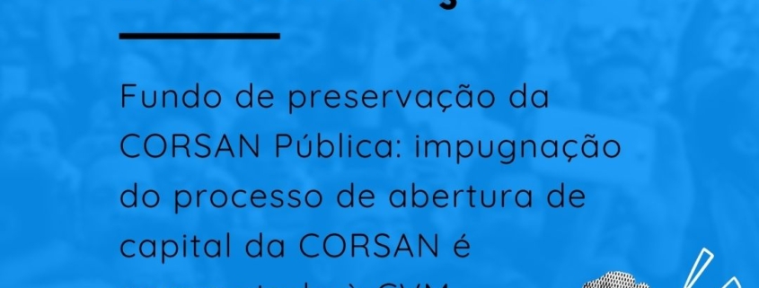 Corsan pede registro de IPO à CVM - 10/12/2021 - Mercado - Folha