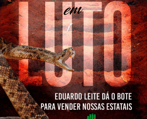 Para se eleger, Eduardo Leite mentiu sobre as privatizações