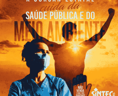 A Corsan estatal cuida da saúde pública e do meio ambiente