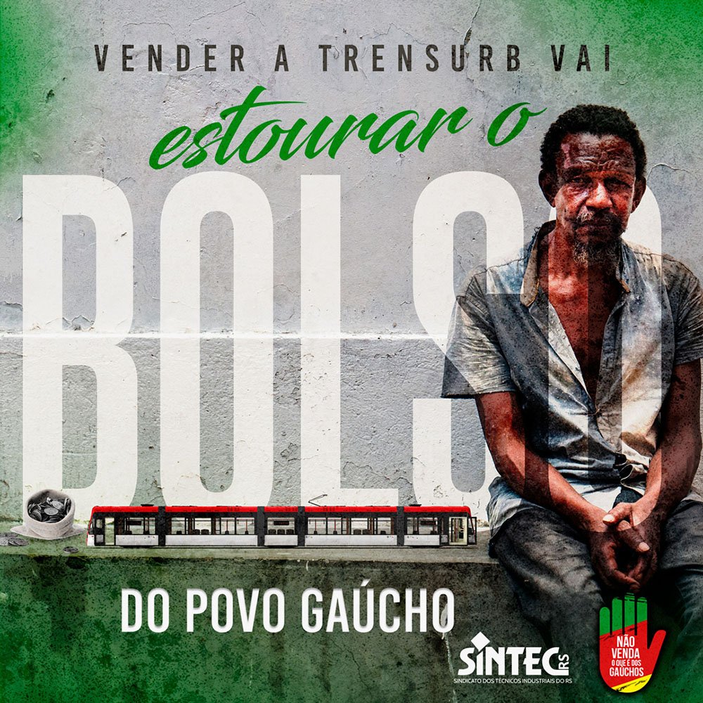 Não venda a Trensurb