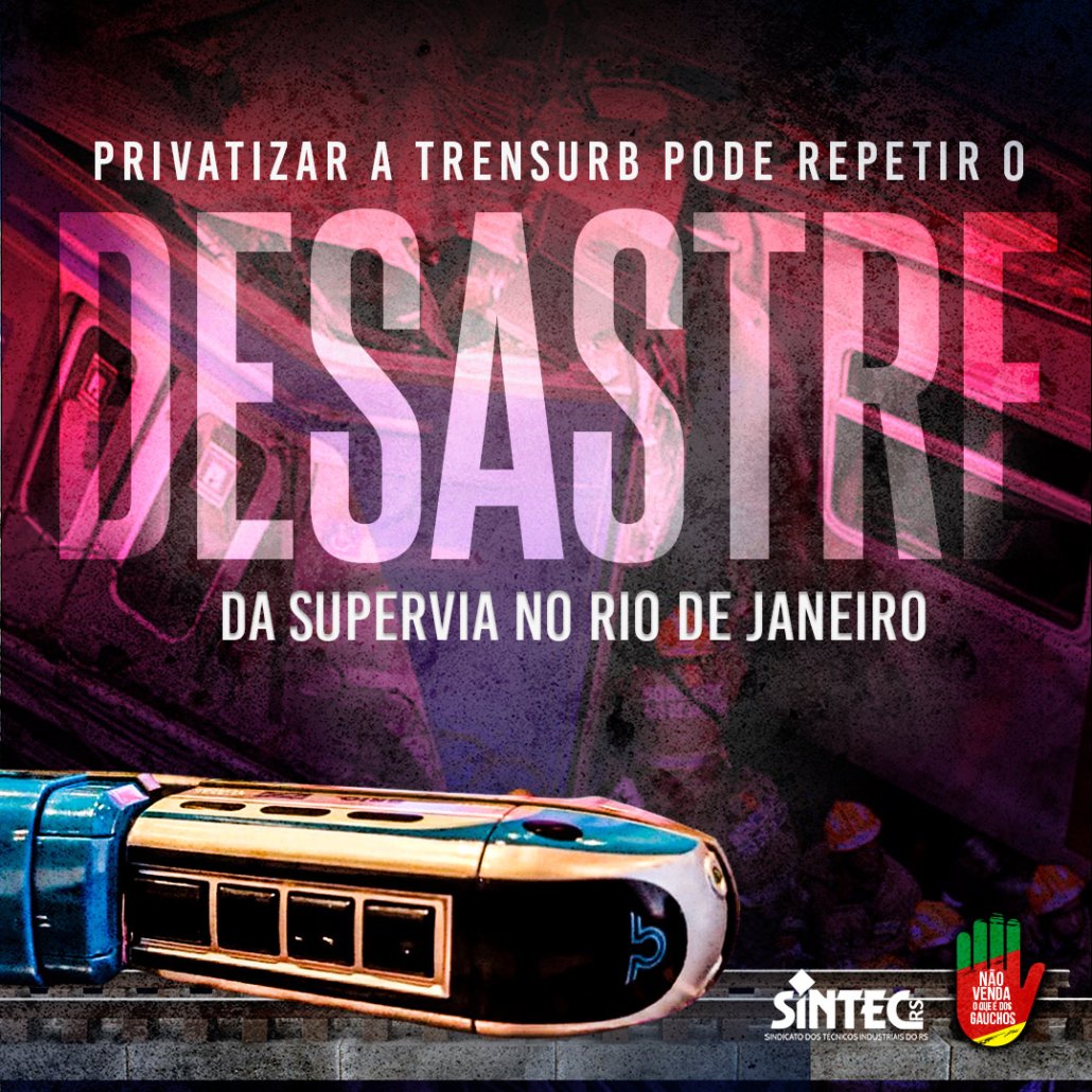Privatizar a Trensurb pode repetir o caos da Supervia no Rio de Janeiro