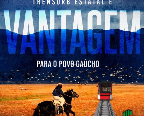Trensurb estatal é vantagem para o povo gaúcho