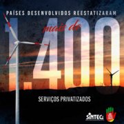 Países desenvolvidos reestatizaram mais de 1.400 serviços privatizados