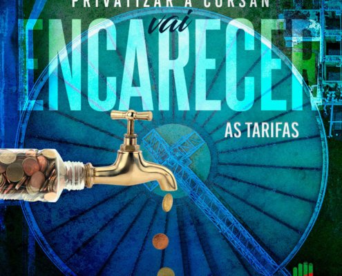 Privatizar a Corsan vai encarecer as tarifas